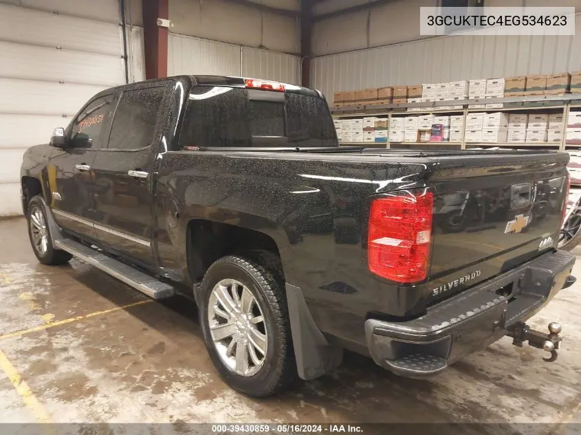 2014 Chevrolet Silverado 1500 High Country VIN: 3GCUKTEC4EG534623 Lot: 39430859