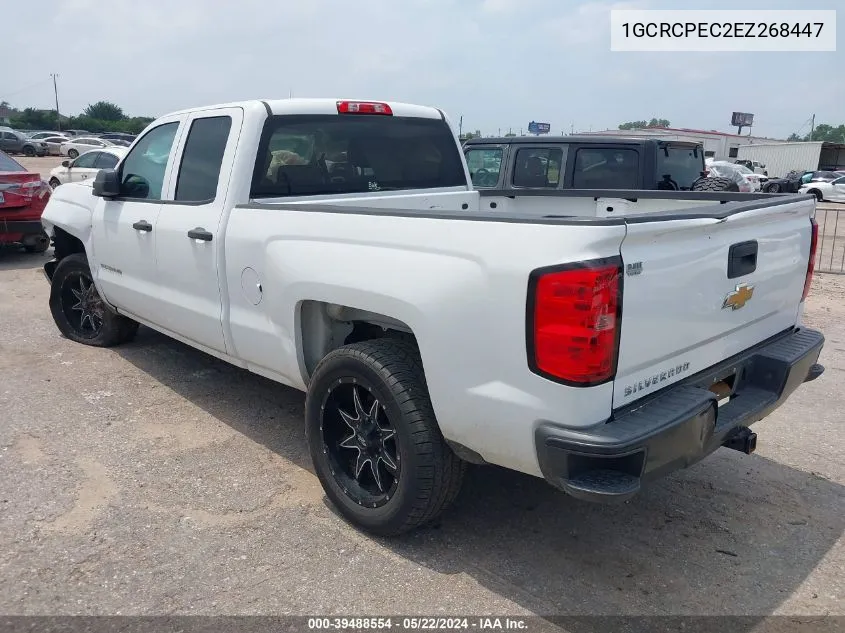 2014 Chevrolet Silverado 1500 Work Truck 1Wt VIN: 1GCRCPEC2EZ268447 Lot: 39488554