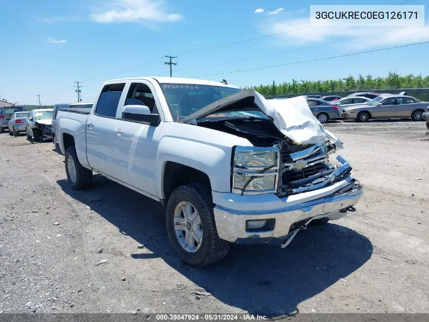 2014 Chevrolet Silverado 1500 2Lt VIN: 3GCUKREC0EG126171 Lot: 39547924