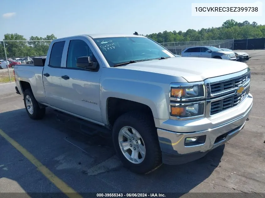 1GCVKREC3EZ399738 2014 Chevrolet Silverado 1500 2Lt