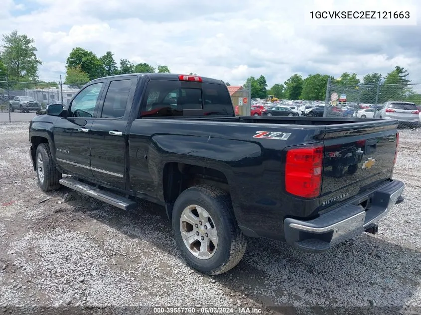 2014 Chevrolet Silverado 1500 2Lz VIN: 1GCVKSEC2EZ121663 Lot: 39557760