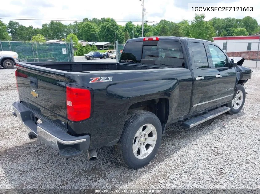 1GCVKSEC2EZ121663 2014 Chevrolet Silverado 1500 2Lz