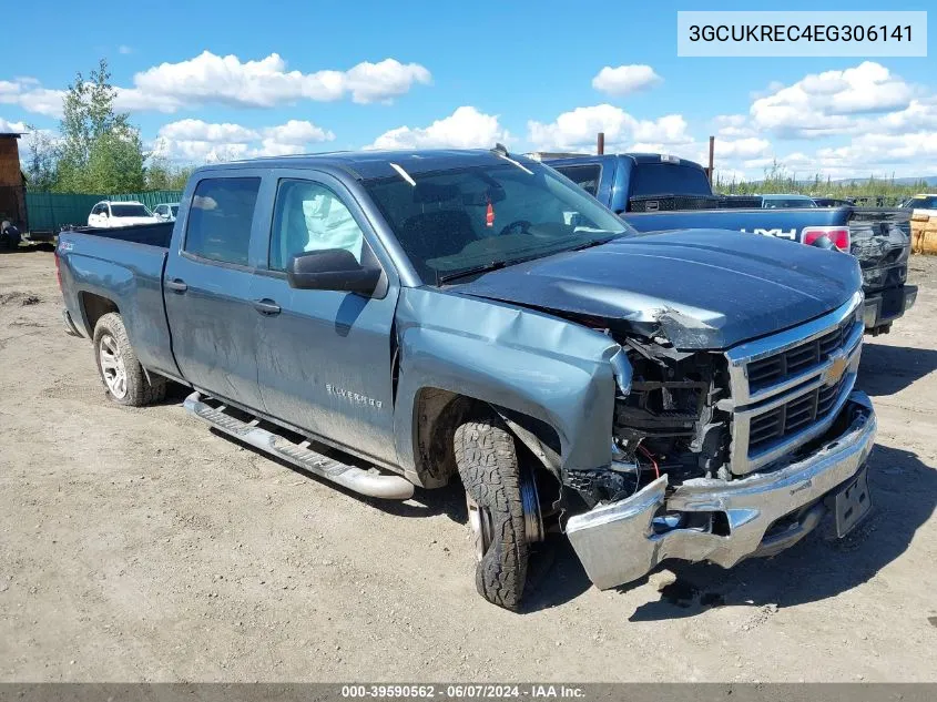 2014 Chevrolet Silverado 1500 2Lt VIN: 3GCUKREC4EG306141 Lot: 39590562