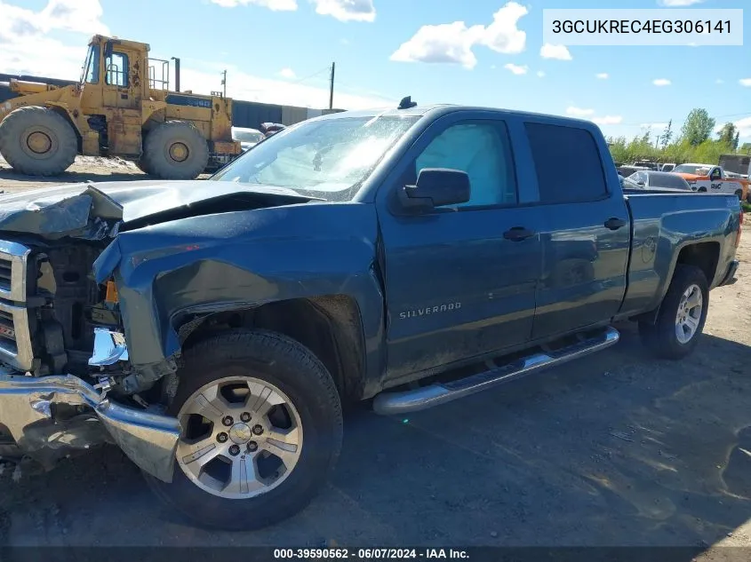 2014 Chevrolet Silverado 1500 2Lt VIN: 3GCUKREC4EG306141 Lot: 39590562