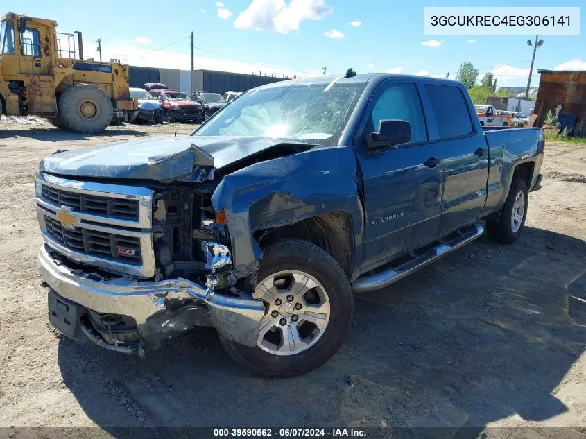 2014 Chevrolet Silverado 1500 2Lt VIN: 3GCUKREC4EG306141 Lot: 39590562