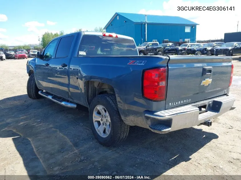 2014 Chevrolet Silverado 1500 2Lt VIN: 3GCUKREC4EG306141 Lot: 39590562