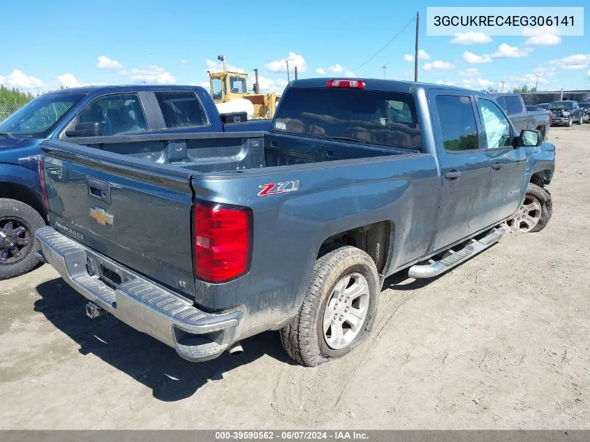 2014 Chevrolet Silverado 1500 2Lt VIN: 3GCUKREC4EG306141 Lot: 39590562