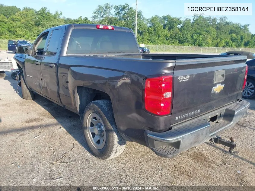 2014 Chevrolet Silverado 1500 Work Truck 2Wt VIN: 1GCRCPEH8EZ358164 Lot: 39600511