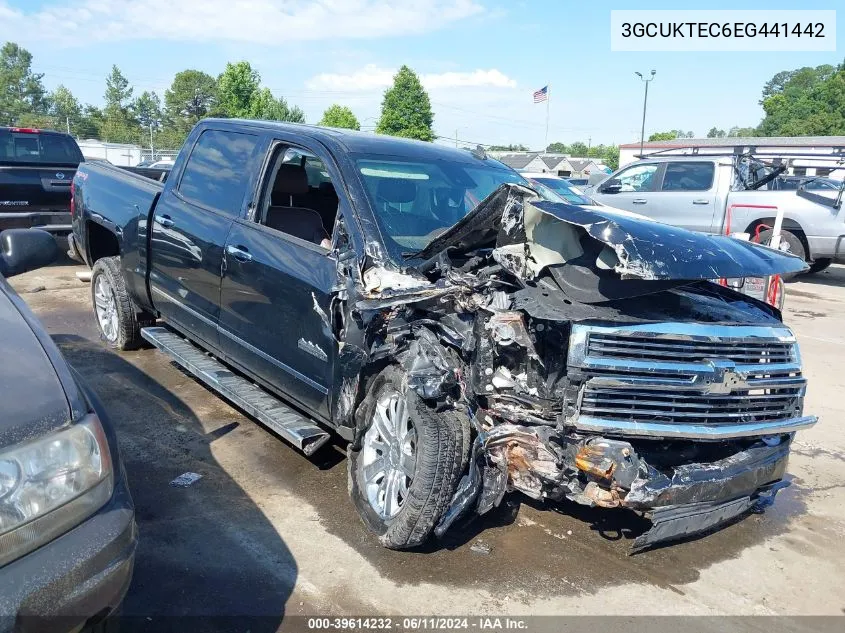 2014 Chevrolet Silverado 1500 High Country VIN: 3GCUKTEC6EG441442 Lot: 39614232