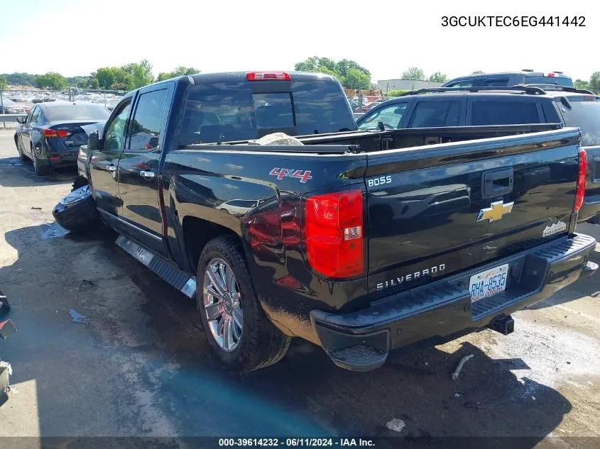 2014 Chevrolet Silverado 1500 High Country VIN: 3GCUKTEC6EG441442 Lot: 39614232