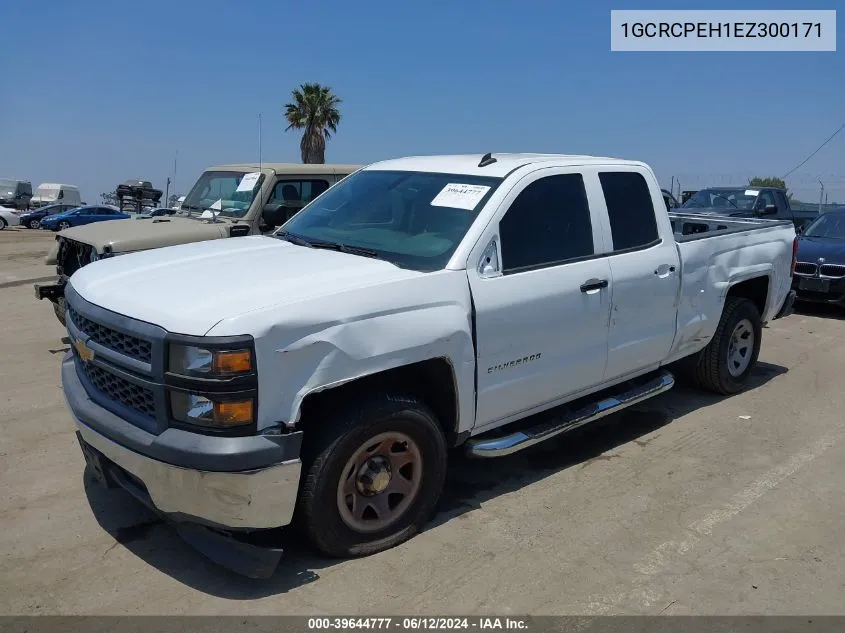 2014 Chevrolet Silverado 1500 Work Truck 1Wt VIN: 1GCRCPEH1EZ300171 Lot: 39644777