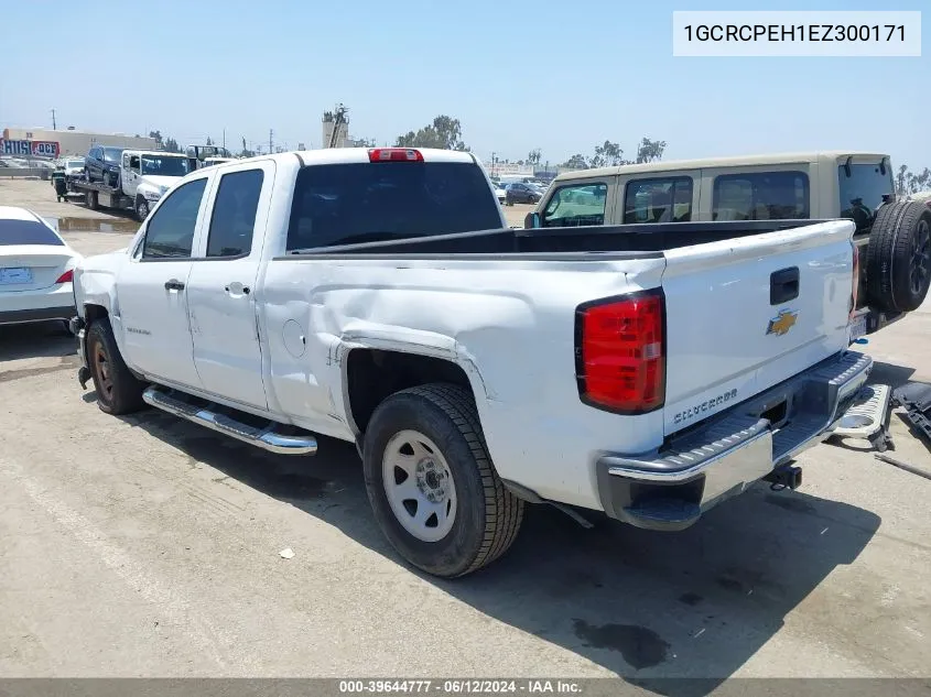 2014 Chevrolet Silverado 1500 Work Truck 1Wt VIN: 1GCRCPEH1EZ300171 Lot: 39644777