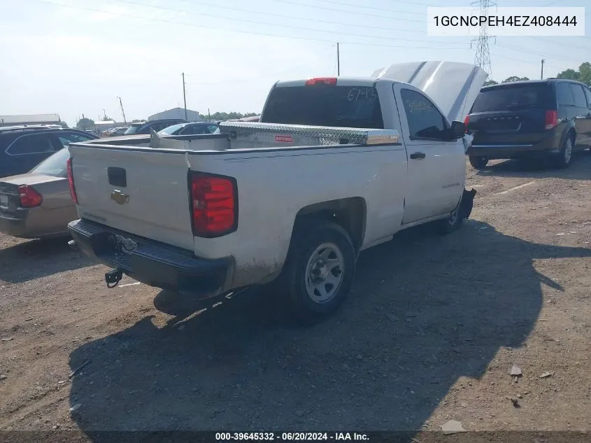 2014 Chevrolet Silverado 1500 Work Truck 1Wt VIN: 1GCNCPEH4EZ408444 Lot: 39645332