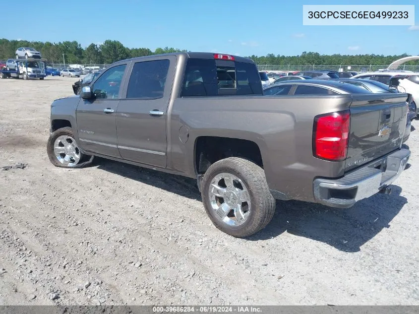 2014 Chevrolet Silverado 1500 1Lz VIN: 3GCPCSEC6EG499233 Lot: 39686284