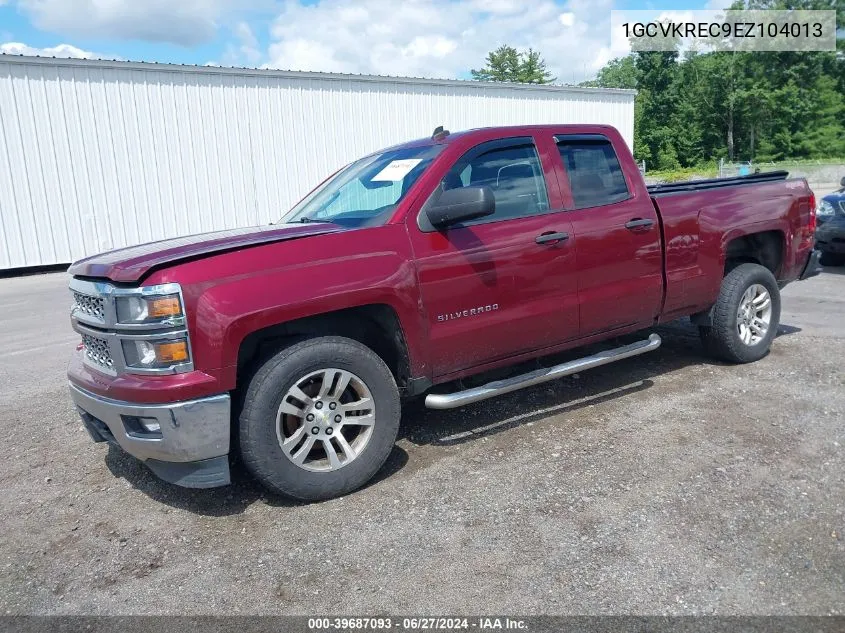 2014 Chevrolet Silverado 1500 1Lt VIN: 1GCVKREC9EZ104013 Lot: 39687093