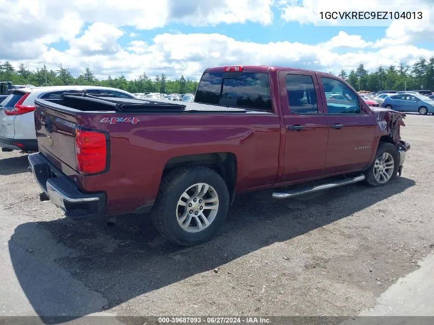 2014 Chevrolet Silverado 1500 1Lt VIN: 1GCVKREC9EZ104013 Lot: 39687093