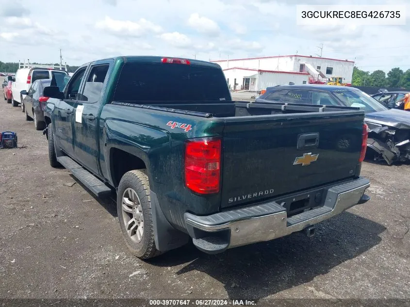 2014 Chevrolet Silverado 1500 1Lt VIN: 3GCUKREC8EG426735 Lot: 39707647