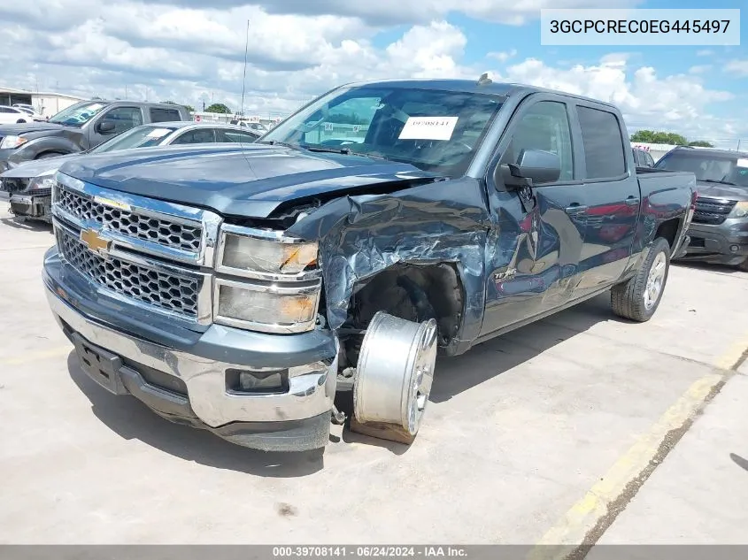 2014 Chevrolet Silverado 1500 1Lt VIN: 3GCPCREC0EG445497 Lot: 39708141