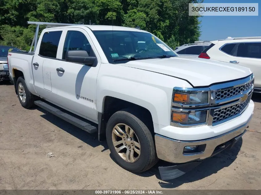 2014 Chevrolet Silverado 1500 1Lt VIN: 3GCUKRECXEG189150 Lot: 39731906