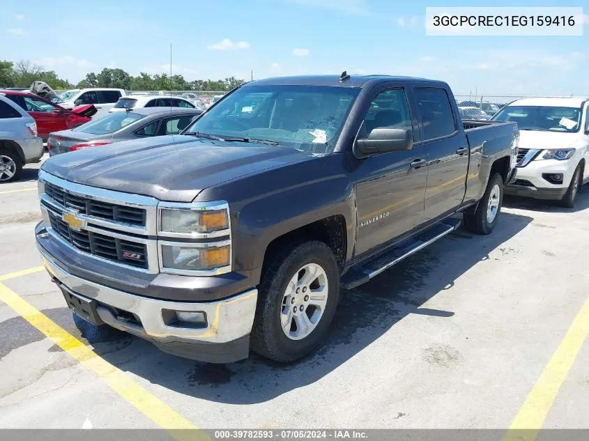 2014 Chevrolet Silverado 1500 2Lt VIN: 3GCPCREC1EG159416 Lot: 39782593