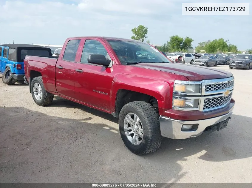 2014 Chevrolet Silverado 1500 1Lt VIN: 1GCVKREH7EZ173729 Lot: 39809276