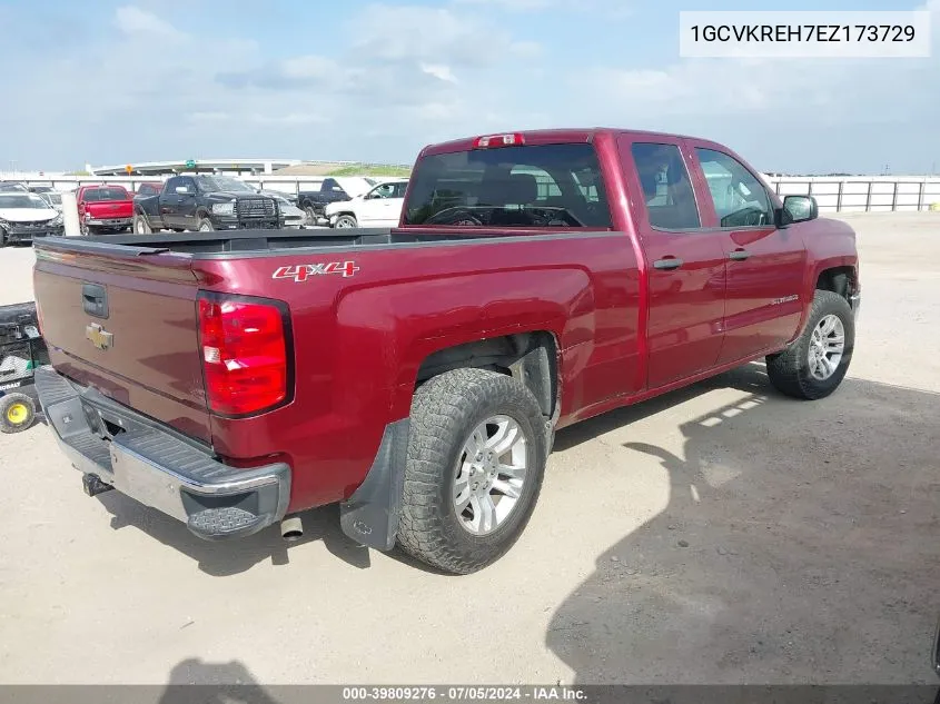 2014 Chevrolet Silverado 1500 1Lt VIN: 1GCVKREH7EZ173729 Lot: 39809276