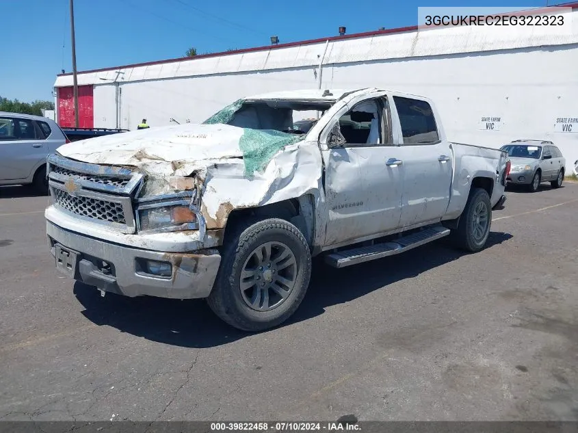 2014 Chevrolet Silverado 1500 1Lt/2Lt VIN: 3GCUKREC2EG322323 Lot: 39822458