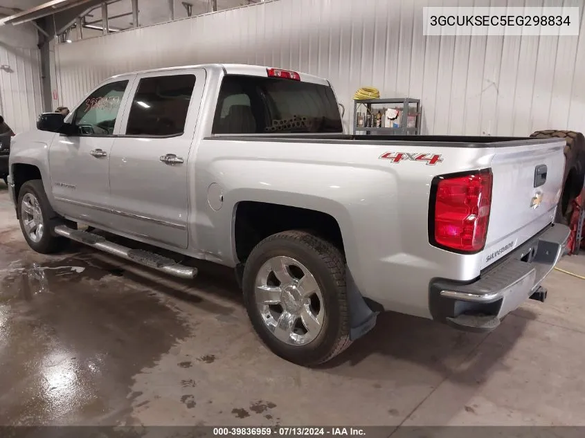 2014 Chevrolet Silverado 1500 1Lz VIN: 3GCUKSEC5EG298834 Lot: 39836959