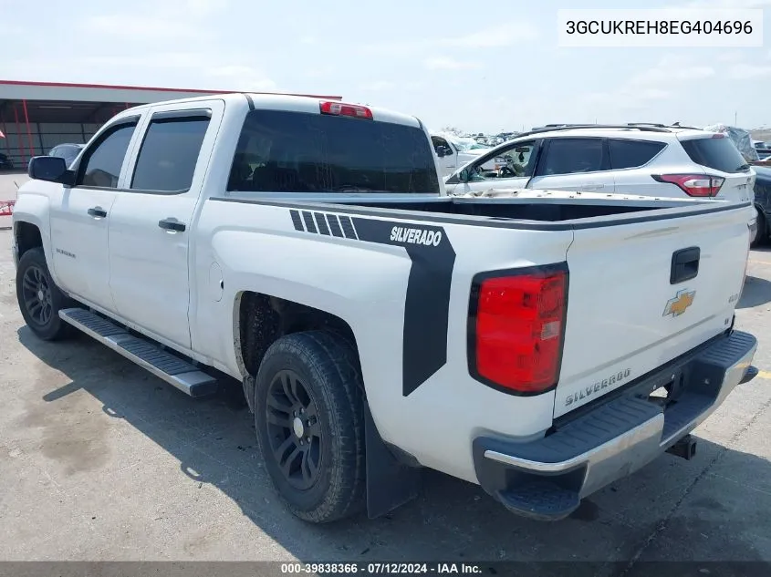 2014 Chevrolet Silverado 1500 1Lt VIN: 3GCUKREH8EG404696 Lot: 39838366