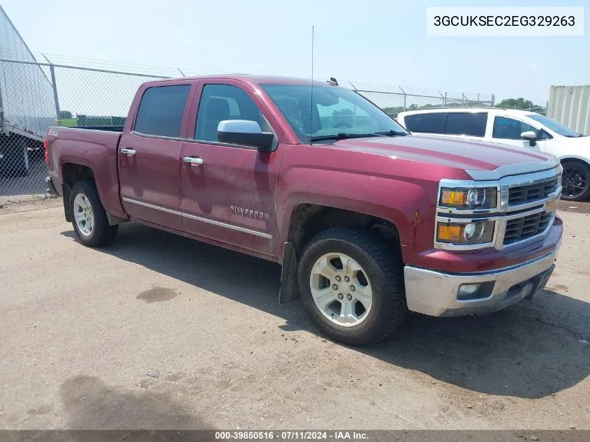 3GCUKSEC2EG329263 2014 Chevrolet Silverado 1500 2Lz