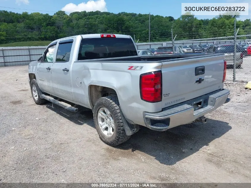 2014 Chevrolet Silverado 1500 2Lt VIN: 3GCUKREC6EG283722 Lot: 39852324