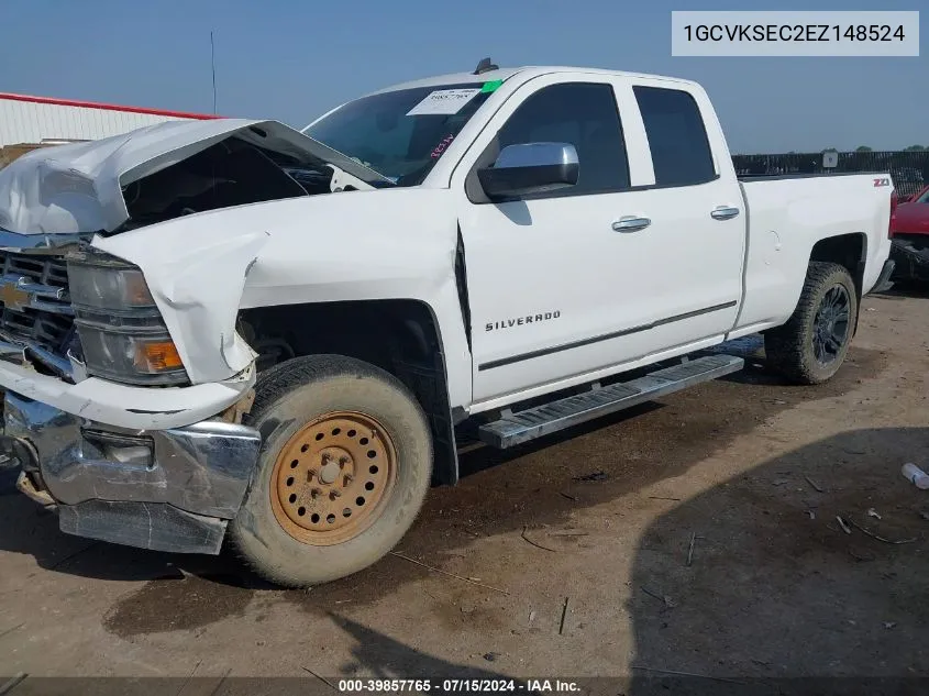 1GCVKSEC2EZ148524 2014 Chevrolet Silverado 1500 1Lz/2Lz