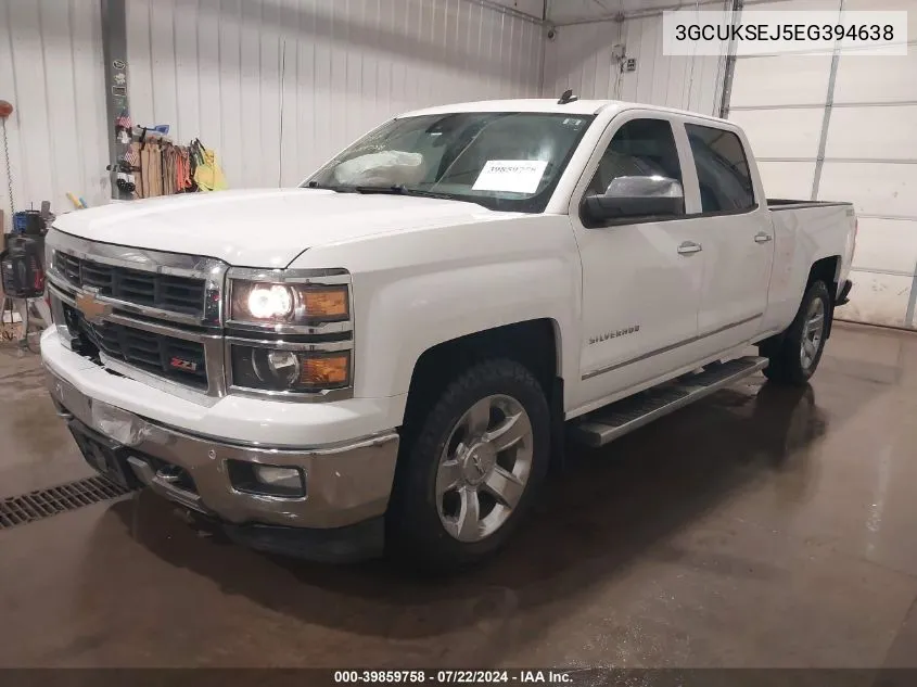 2014 Chevrolet Silverado 1500 2Lz VIN: 3GCUKSEJ5EG394638 Lot: 39859758