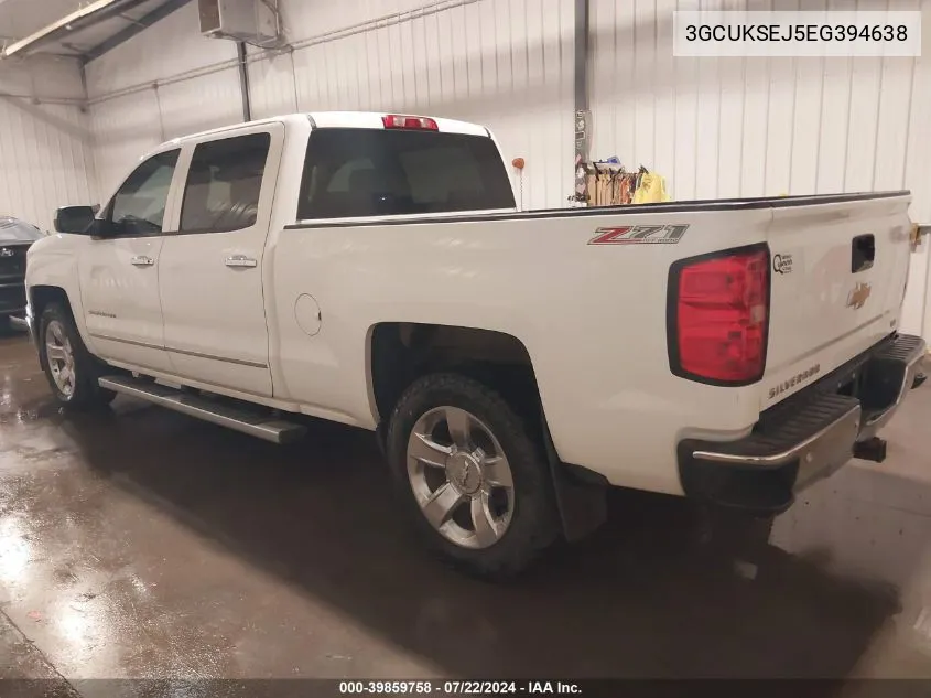 2014 Chevrolet Silverado 1500 2Lz VIN: 3GCUKSEJ5EG394638 Lot: 39859758