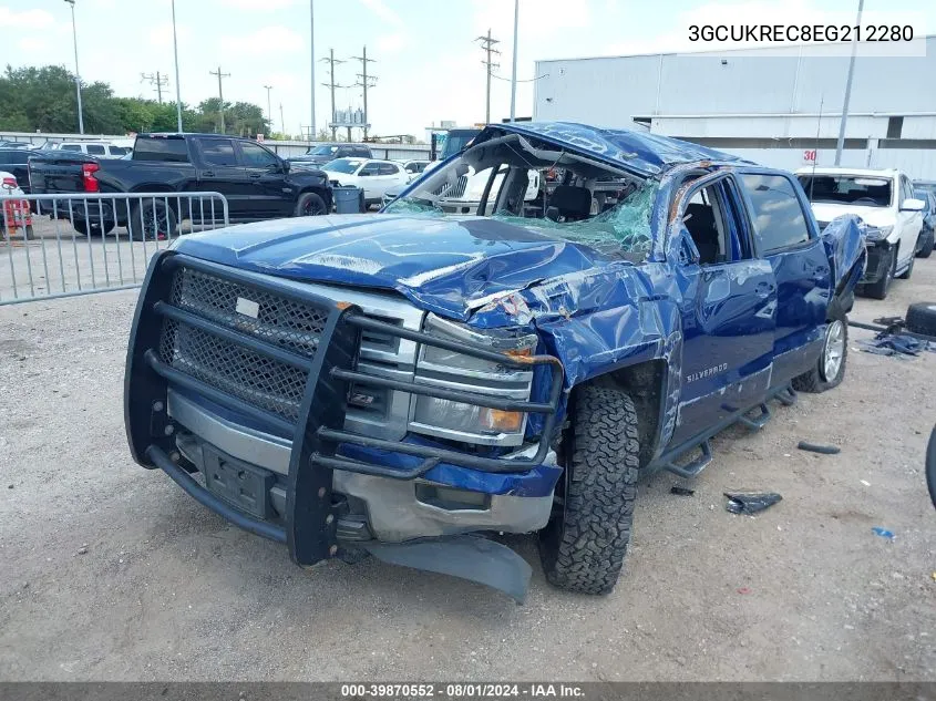 3GCUKREC8EG212280 2014 Chevrolet Silverado 1500 2Lt