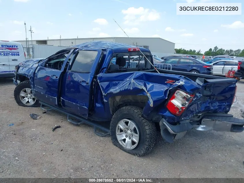 2014 Chevrolet Silverado 1500 2Lt VIN: 3GCUKREC8EG212280 Lot: 39870552