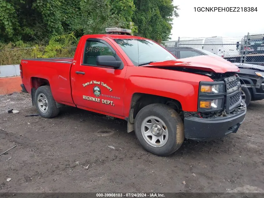 2014 Chevrolet Silverado 1500 Work Truck 1Wt VIN: 1GCNKPEH0EZ218384 Lot: 39908103