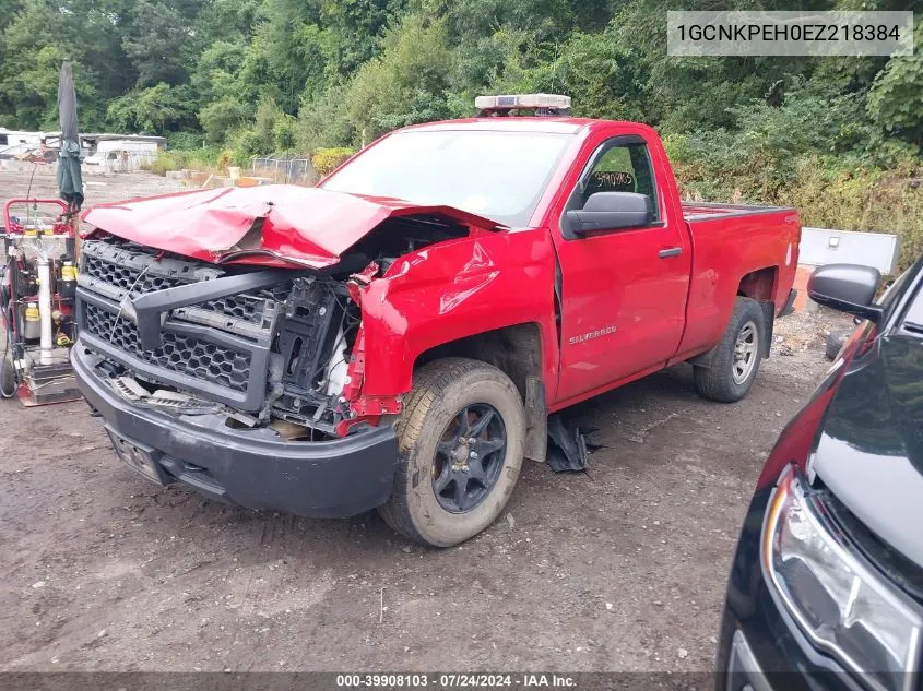 2014 Chevrolet Silverado 1500 Work Truck 1Wt VIN: 1GCNKPEH0EZ218384 Lot: 39908103