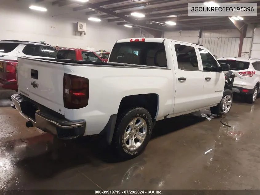 2014 Chevrolet Silverado 1500 2Lt VIN: 3GCUKREC6EG195396 Lot: 39919719