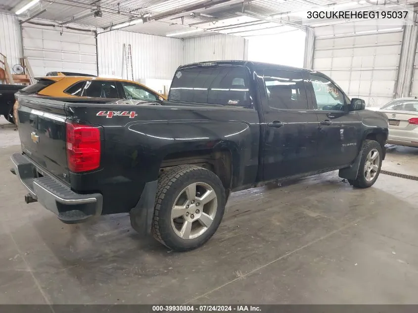 2014 Chevrolet Silverado 1500 1Lt VIN: 3GCUKREH6EG195037 Lot: 39930804