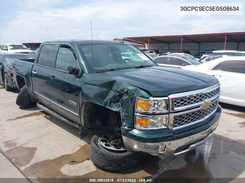 2014 Chevrolet Silverado 1500 1Lz VIN: 3GCPCSEC5EG508634 Lot: 39933818