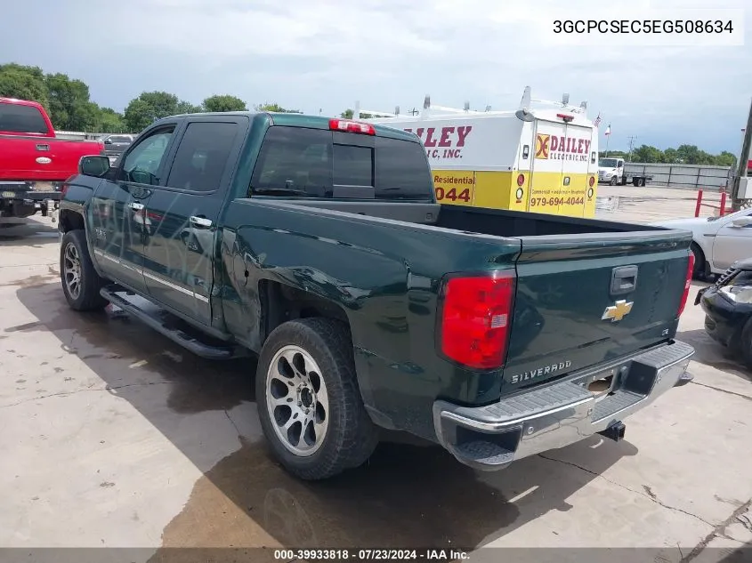 2014 Chevrolet Silverado 1500 1Lz VIN: 3GCPCSEC5EG508634 Lot: 39933818