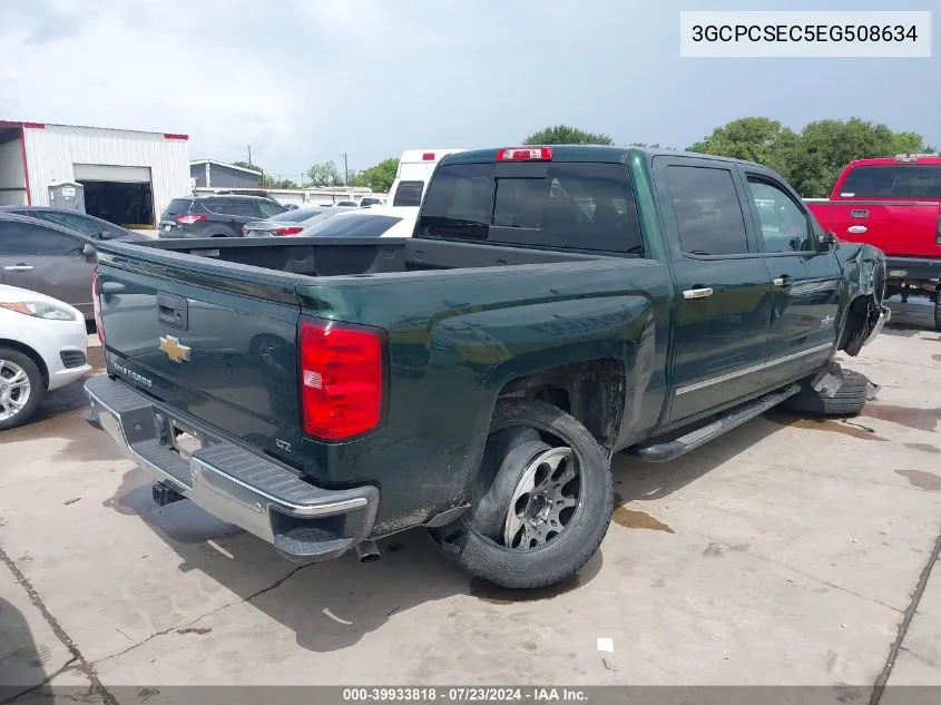 2014 Chevrolet Silverado 1500 1Lz VIN: 3GCPCSEC5EG508634 Lot: 39933818