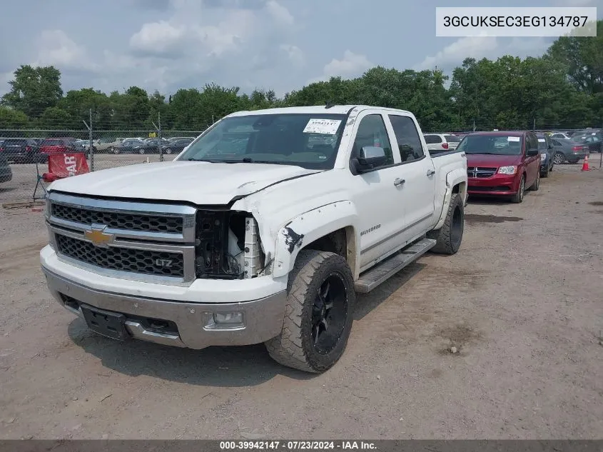 2014 Chevrolet Silverado 1500 1Lz VIN: 3GCUKSEC3EG134787 Lot: 39942147