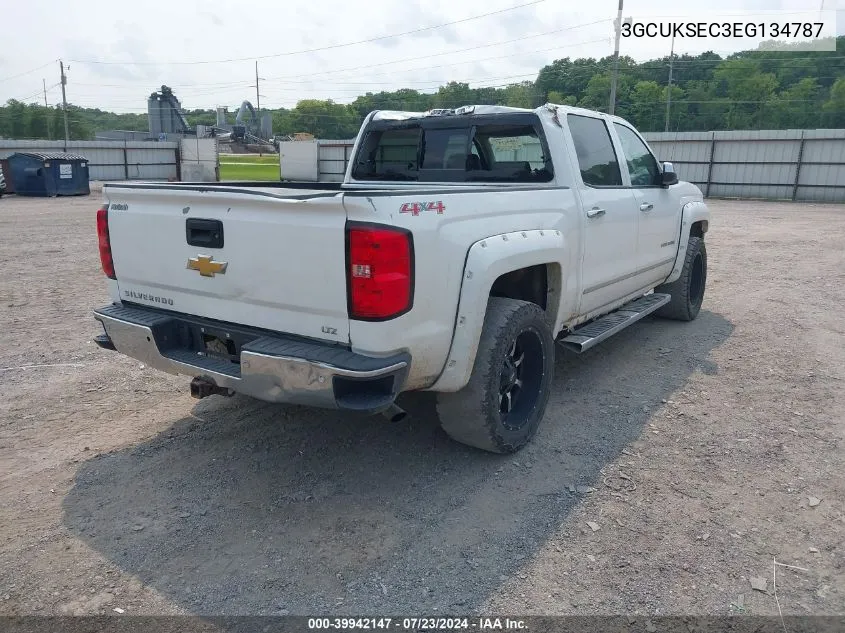 2014 Chevrolet Silverado 1500 1Lz VIN: 3GCUKSEC3EG134787 Lot: 39942147