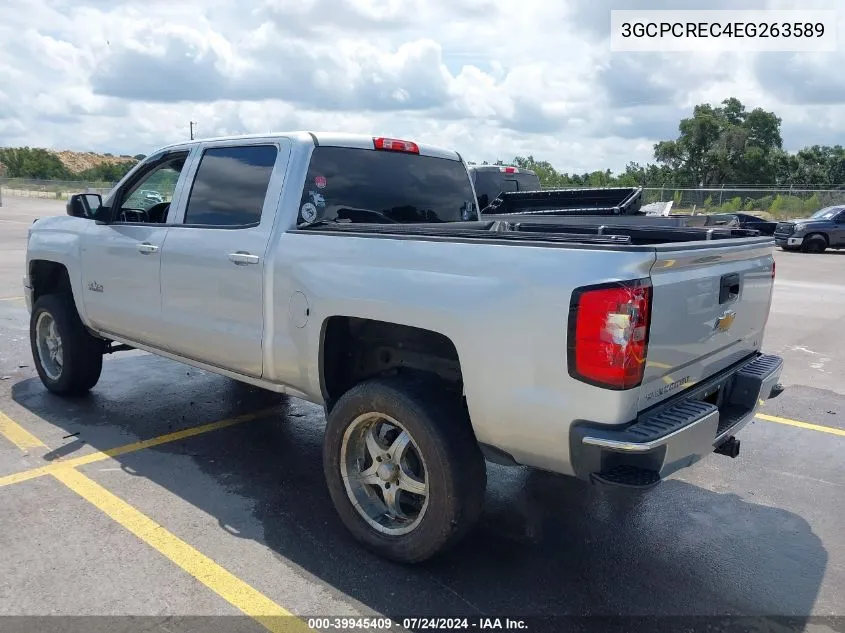 2014 Chevrolet Silverado 1500 1Lt VIN: 3GCPCREC4EG263589 Lot: 39945409