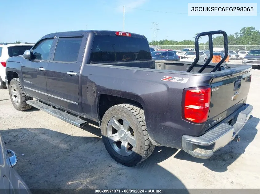 2014 Chevrolet Silverado 1500 2Lz VIN: 3GCUKSEC6EG298065 Lot: 39971371