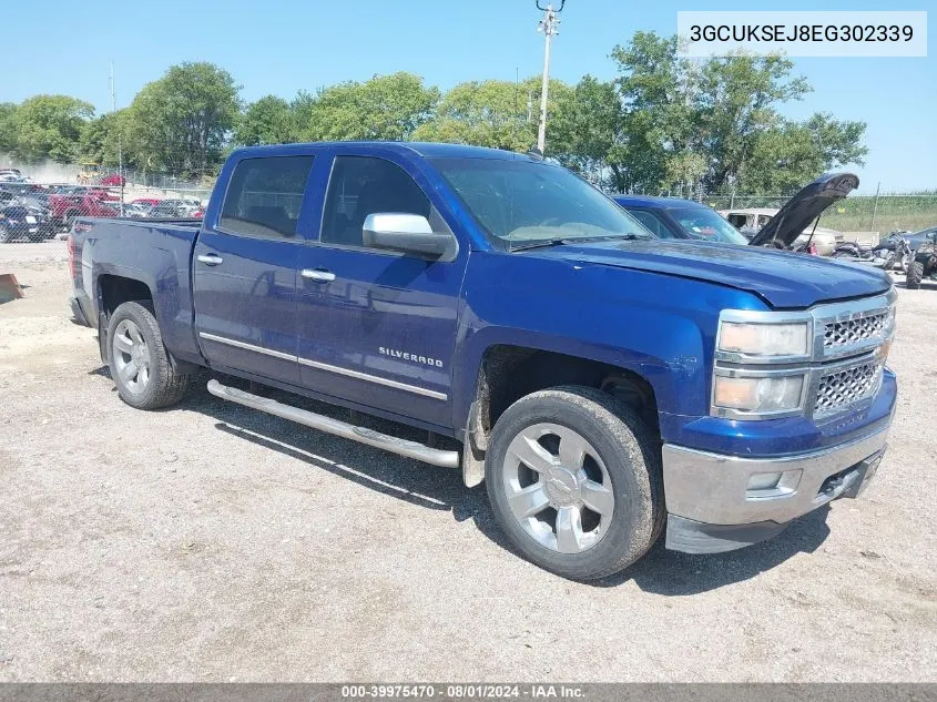 2014 Chevrolet Silverado 1500 1Lz/2Lz VIN: 3GCUKSEJ8EG302339 Lot: 39975470