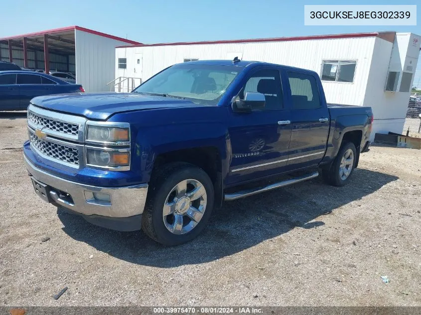 3GCUKSEJ8EG302339 2014 Chevrolet Silverado 1500 1Lz/2Lz