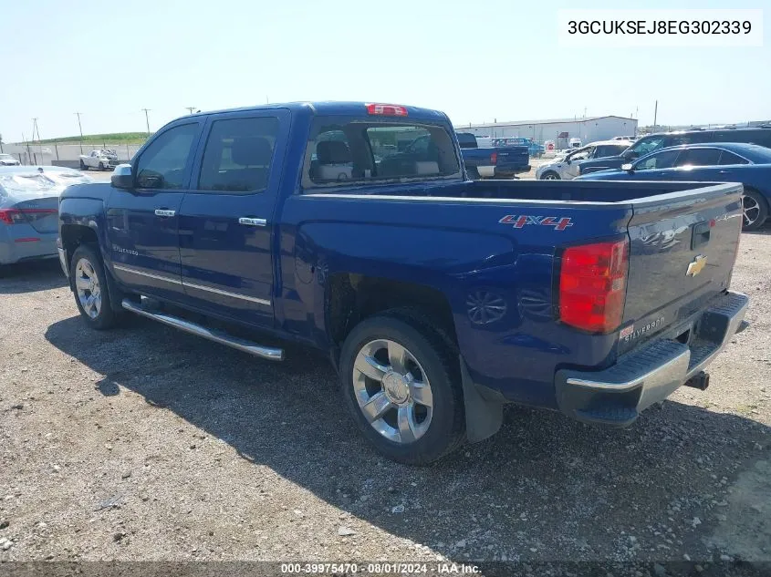 3GCUKSEJ8EG302339 2014 Chevrolet Silverado 1500 1Lz/2Lz